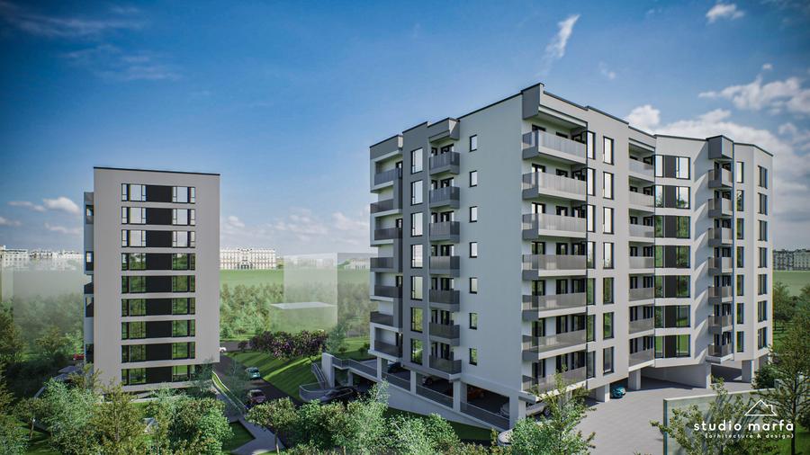 Apartament cu 2 camere decomandat în Aeroport