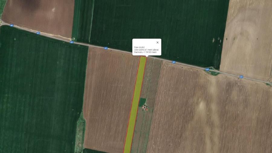 Teren agricol extravilan de 20000 mp, în Tuzla