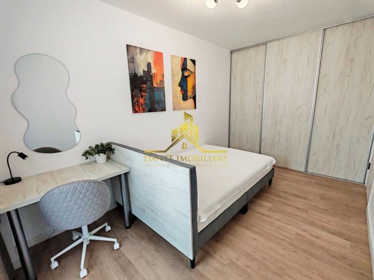3 camere, ultrafinisat, modern, bloc nou, balcon, parcare, Floresti - 5