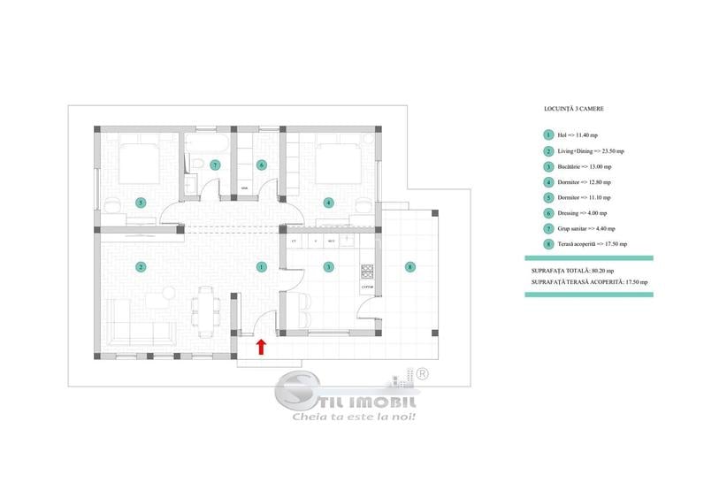 Casa Individuala 3 Camere Comision 0% VOROVESTI