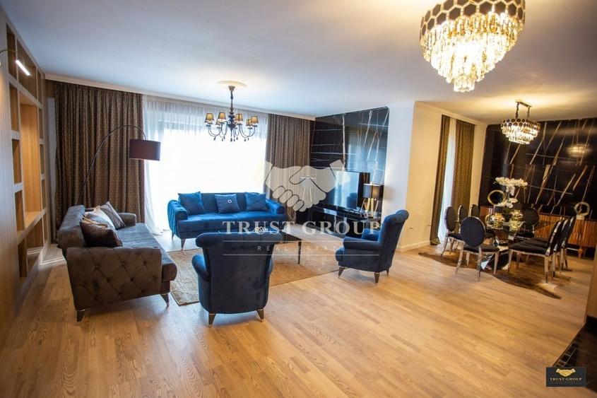 Apartament cu 4 camere decomandat, mobilat în Herăstrău