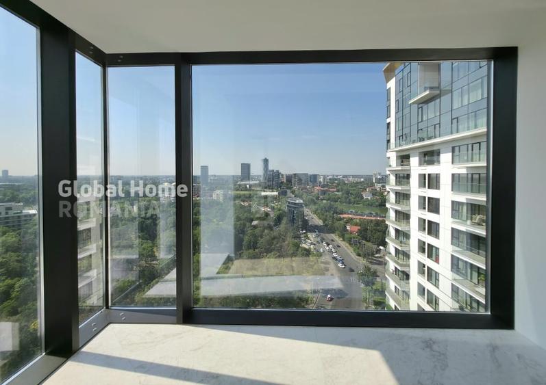 Panoramic View 16 Floor • 4 Rooms + 2 Parking • One Verdi Park • Floreasca - 13