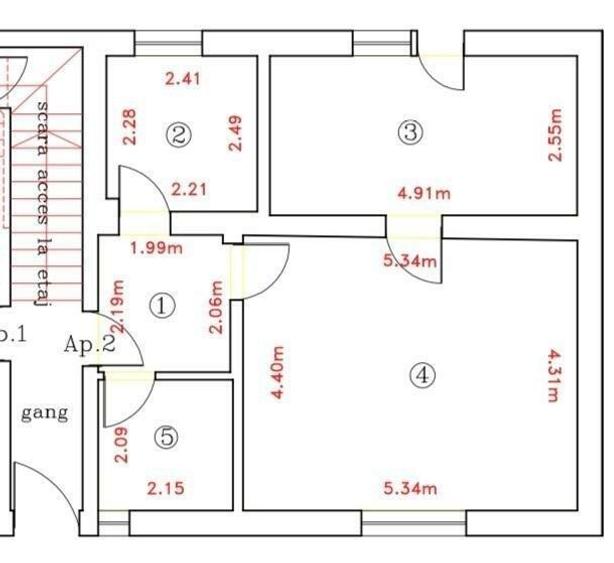 Pet friendly! Apartament la casa, 50mp curte, parcare, nemobilat, semimobilat sa - 6