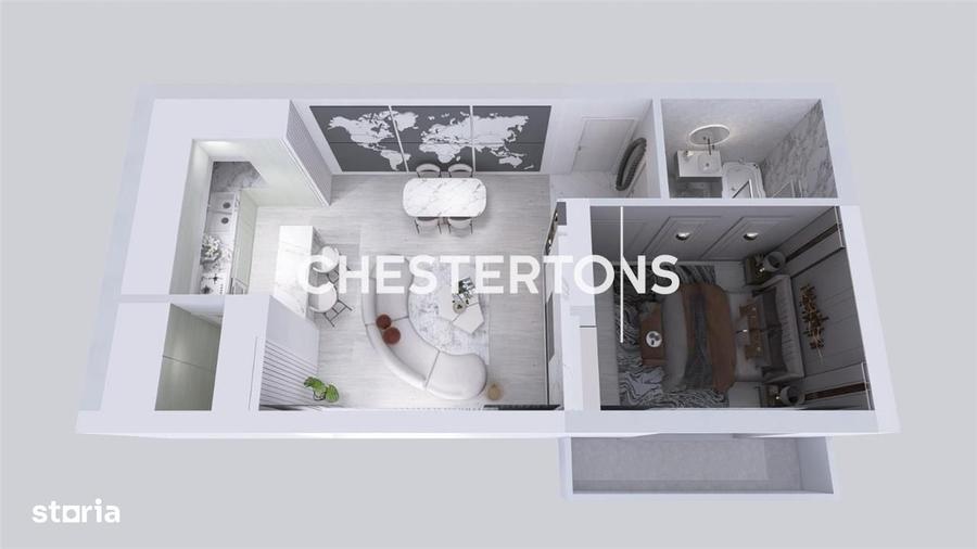 Apartament cu 2 camere în Cotroceni
