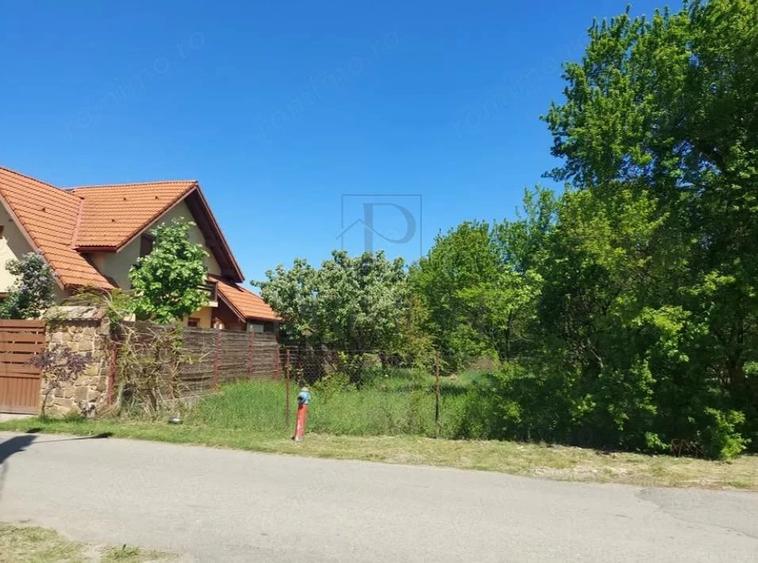 Teren de 550 mp, în Plopi