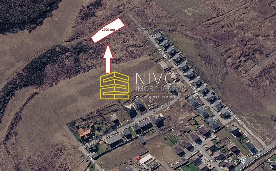 Teren Construcții intravilan de 2700 mp, în Livezeni