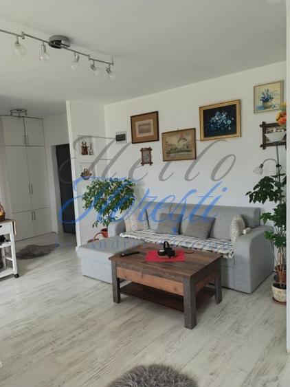 Apartament cu 2 camere semidecomandat, mobilat în Florești