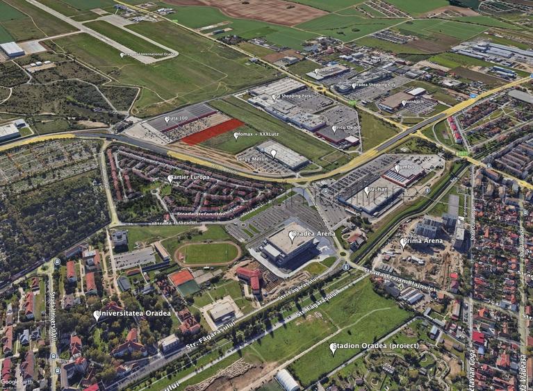 Teren Construcții intravilan de 15637 mp, în Centura