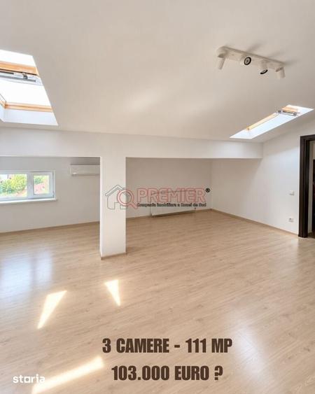 103.000 Euro! 3 camere - 111 mp - bloc 2012 - 15 minute Metrou - 8