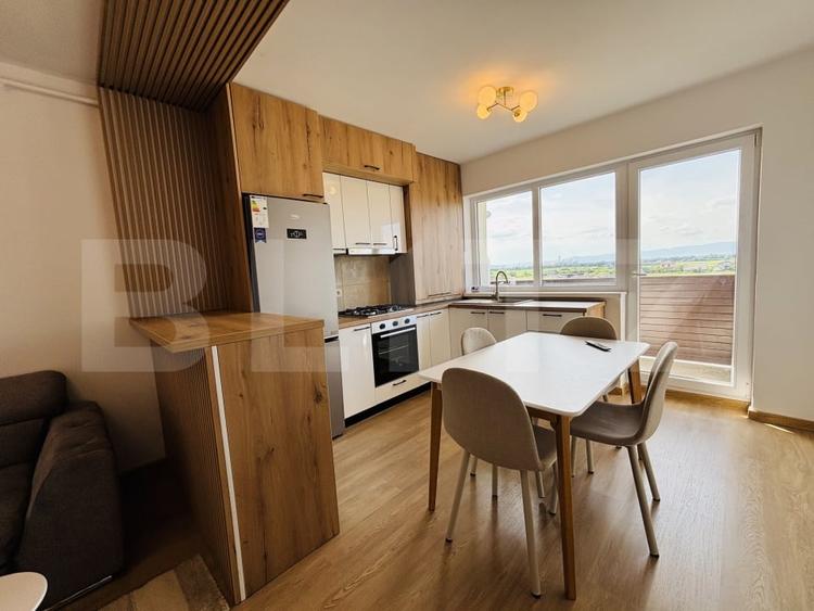 Apartament cu 2 camere decomandat, mobilat în Sânpetru