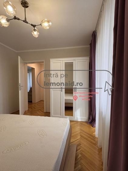 Apartament cu 3 camere semidecomandat, mobilat în P-ța Unirii