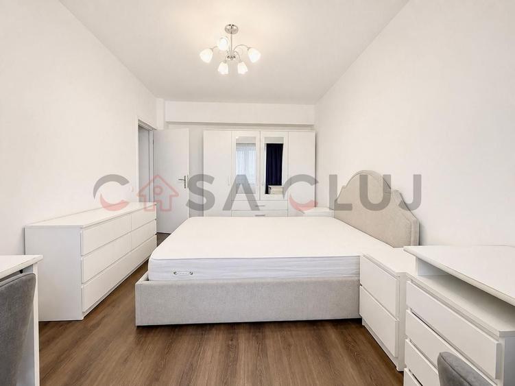 Apartament cu 4 camere decomandat, mobilat în Mărăști