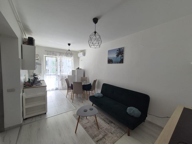 Apartament cu 2 camere semidecomandat, mobilat în Chiajna