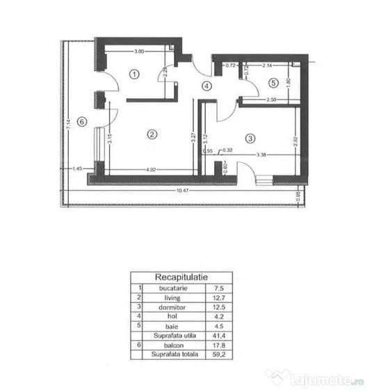 Apartament cu 2 camere decomandat în Prelungirea Ghencea