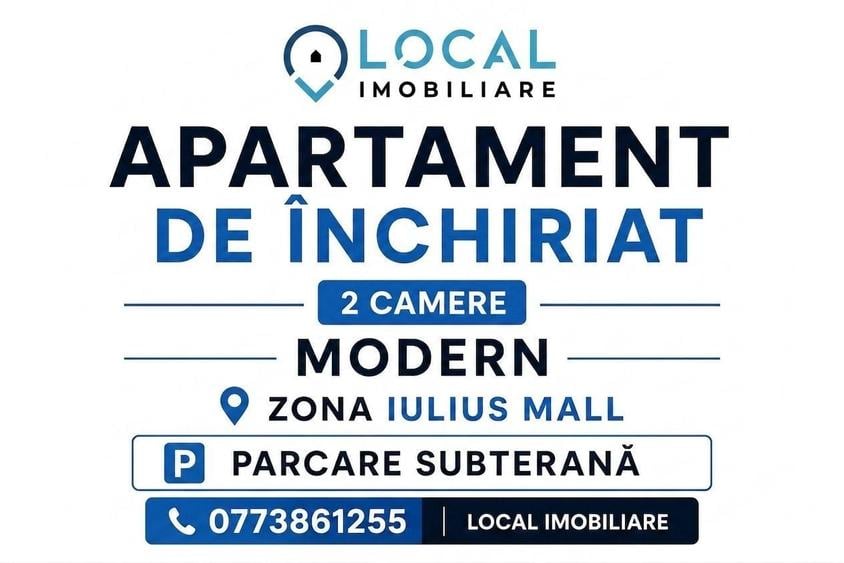 2 camere modern parcare zona Iulius Mall Baza Sportiva Gheorgheni - 1