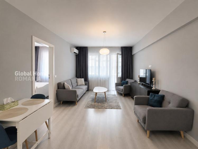 Apartament cu 2 camere decomandat, mobilat în Ultracentral