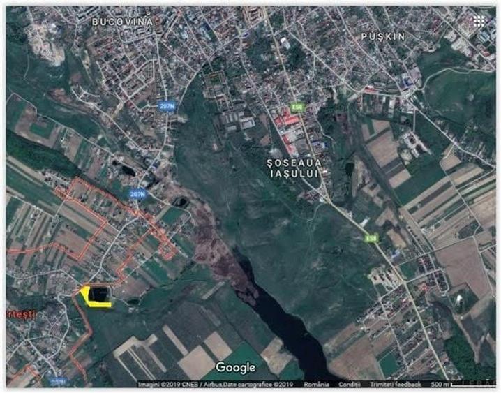 Teren intravilan si extravilan in Curtesti - 1