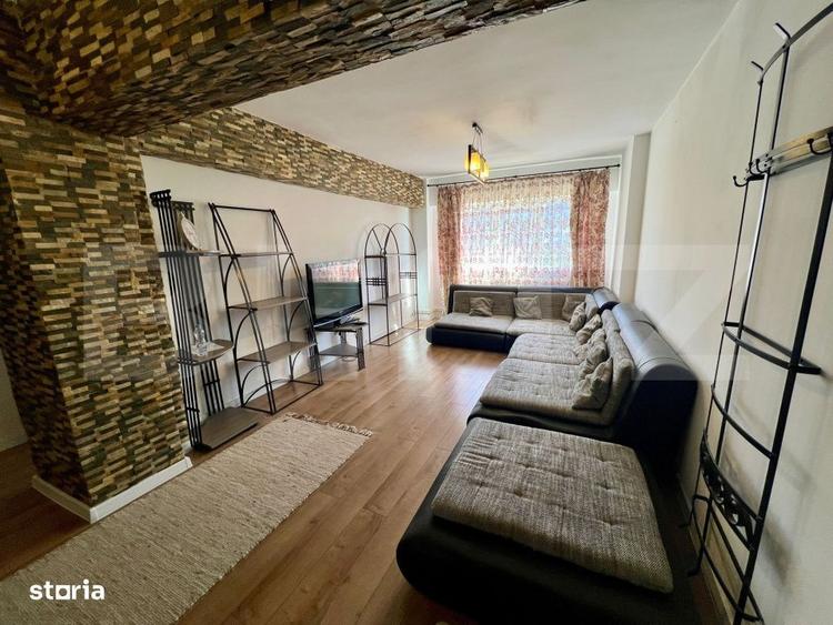 Apartament cu 3 camere semidecomandat în Lăpuș