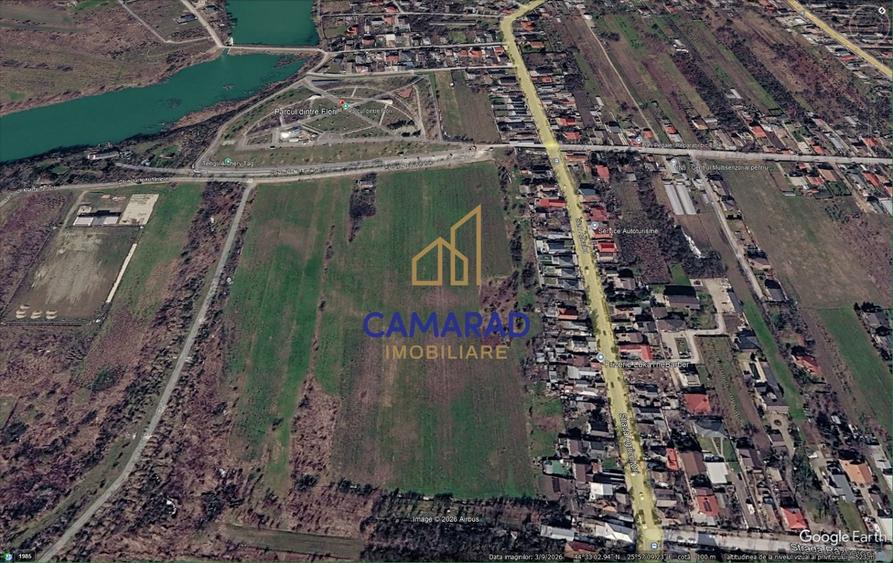 Teren Construcții extravilan de 4694 mp, în Buftea