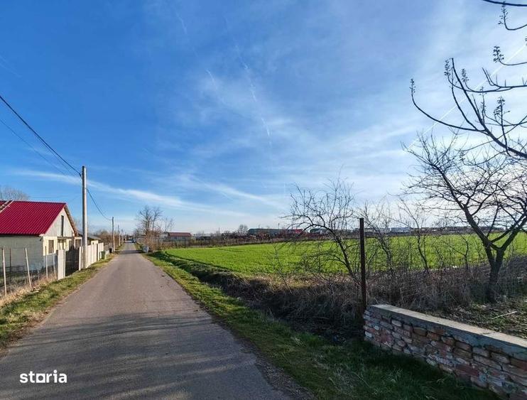 Teren de 526 mp, în Comana