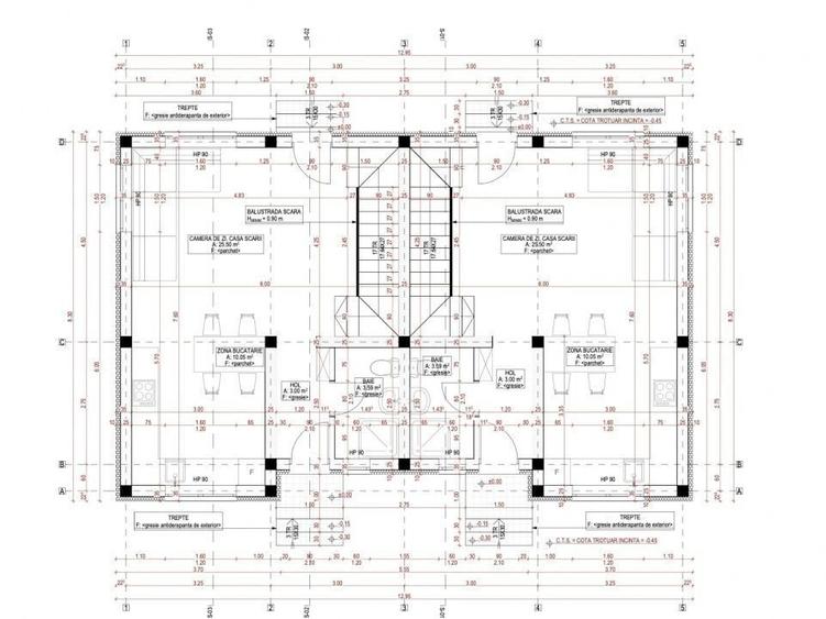 Casă cu 3 camere în Central