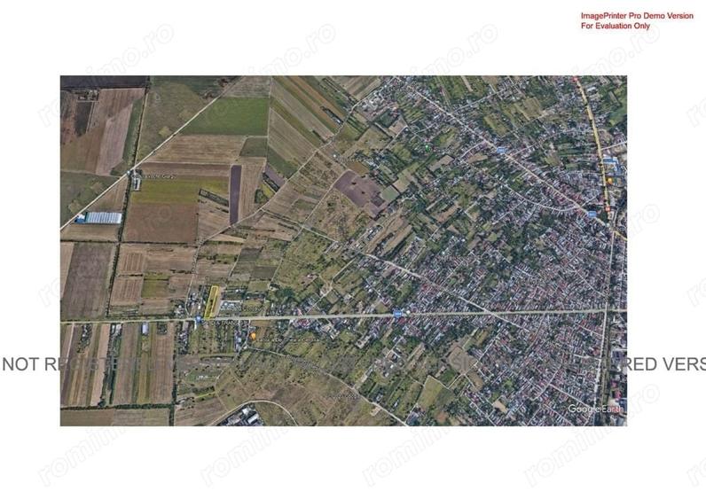 Teren de 3700 mp, în Exterior Vest