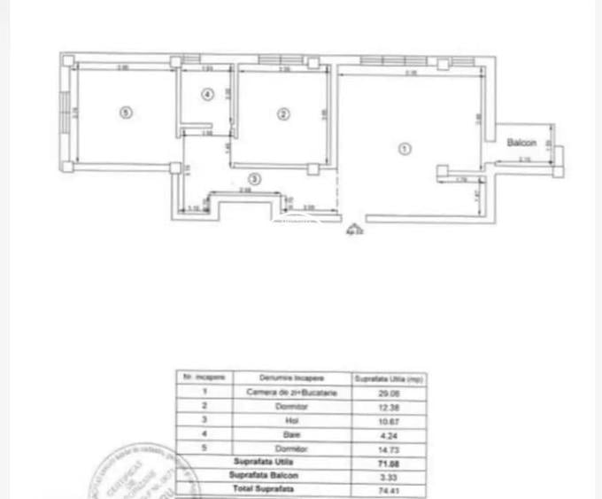 Apartament 3 camere de vanzare, etaj intermediar, 2 locuri de parcare - 10