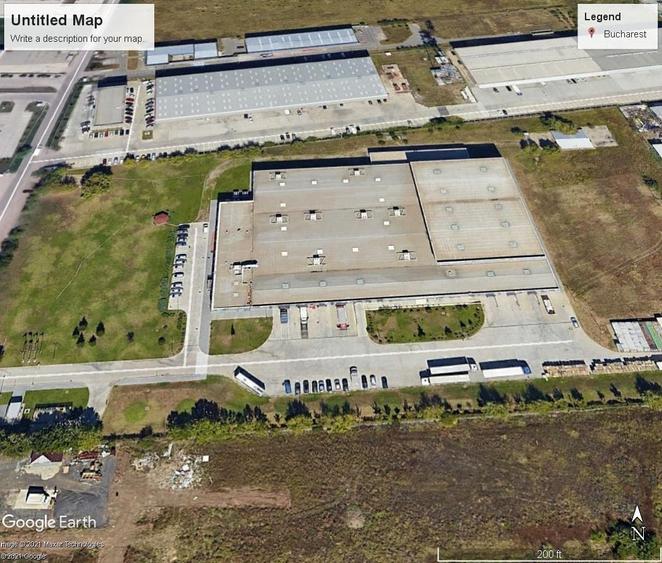 Spațiu industrial, de 1,800 mp, în Chiajna