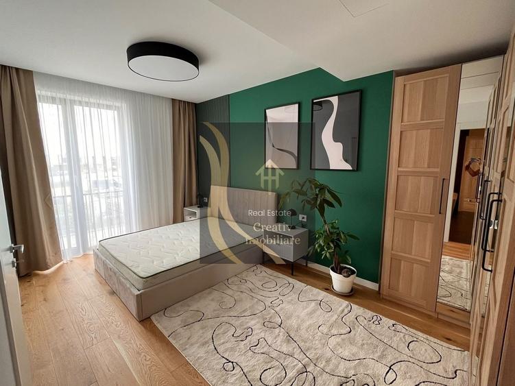 Apartament cu 2 camere, mobilat în Tunari