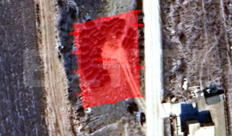 Blitz - Teren Chinteni intravilan 1.040 mp, zona de case!
