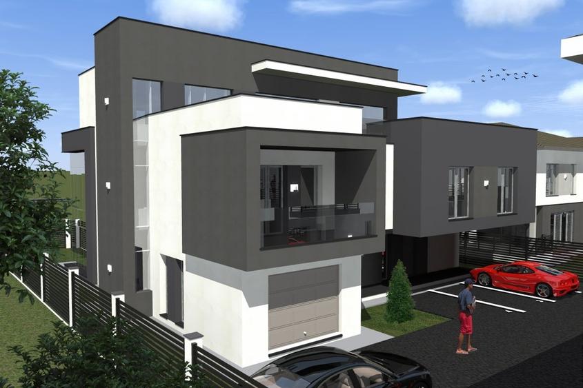 Duplex cu 6 camere cu Teren 270 Mp în Central