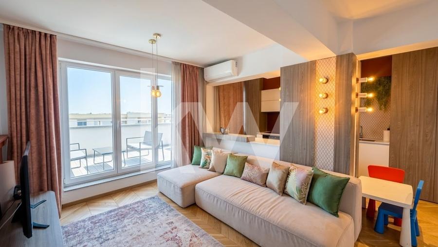 Apartament cu 4 camere decomandat, mobilat în Tractorul