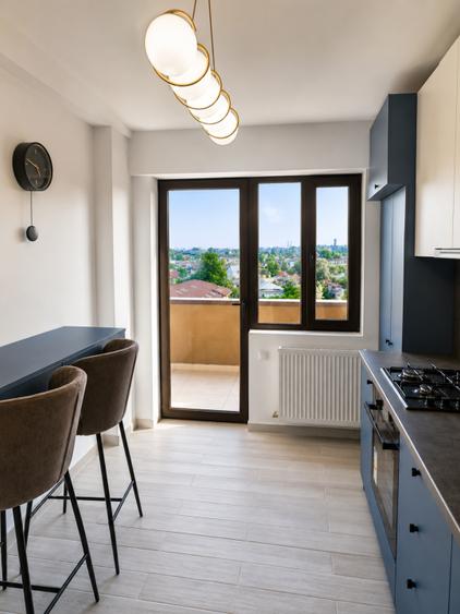 Apartament cu 3 camere decomandat, mobilat în Dorobanțul