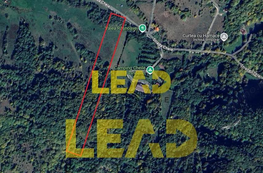 Teren de 20000 mp, în Cheile Râșnoavei