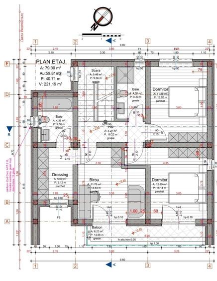 Casă cu 4 camere cu Teren 400 Mp în Bradu