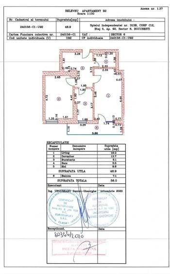 Apartament cu 2 camere, mobilat în Splaiul Independenței