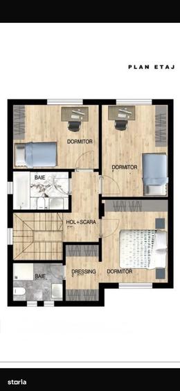Casă cu 5 camere cu Teren 426 Mp în Central