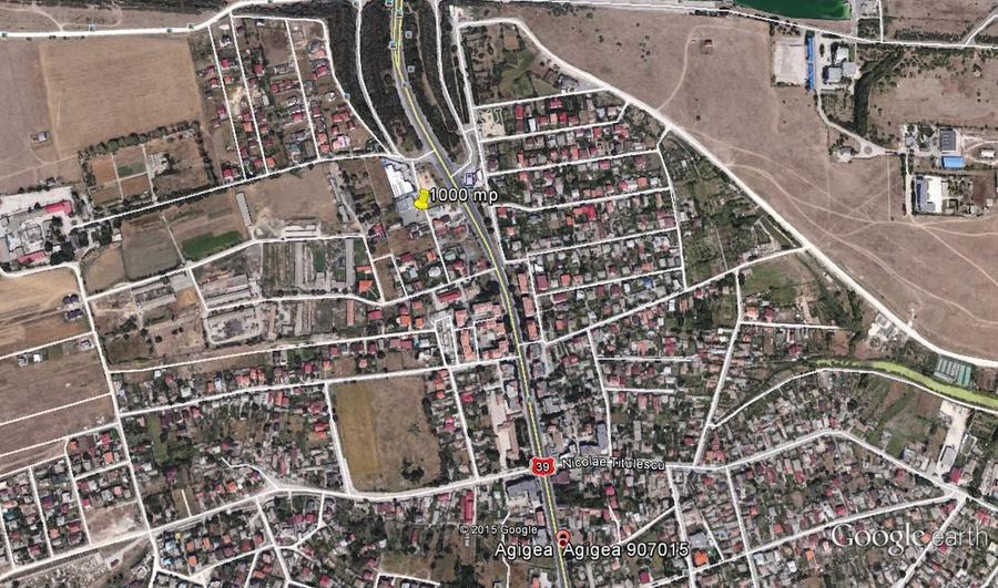 Teren Construcții intravilan de 1000 mp, în Agigea