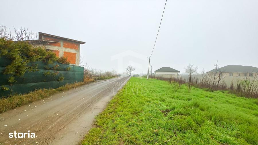 Teren de 1018 mp, în Domnești