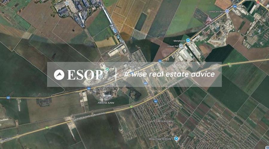 Teren industrial, 7,7ha, Popesti-Leordeni, metrou T Arghe... - 5