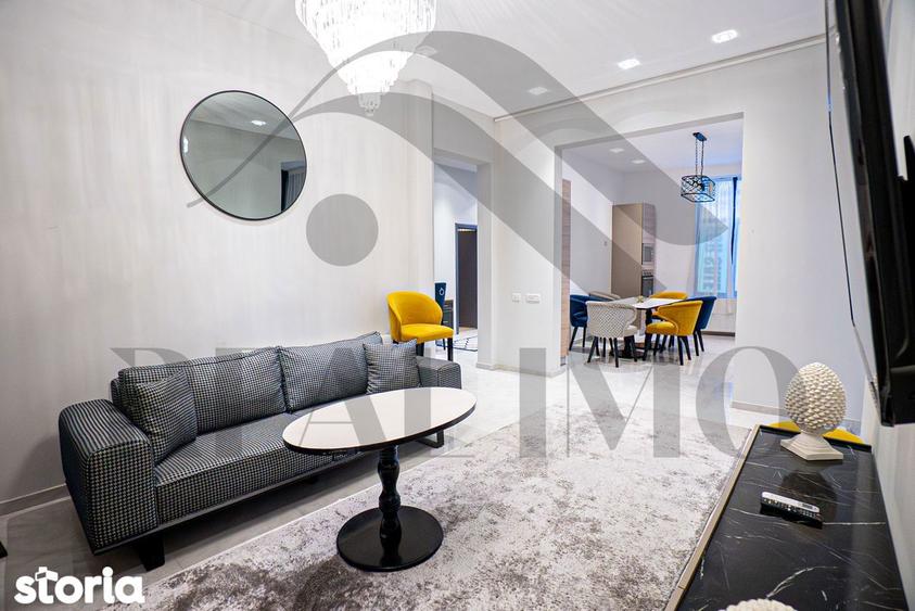 Apartament cu 3 camere, mobilat în Central