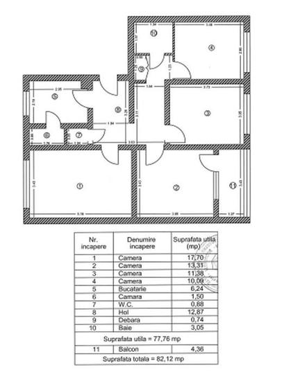 Apartament 4 camere Decomandat Berceni-Resita - 1