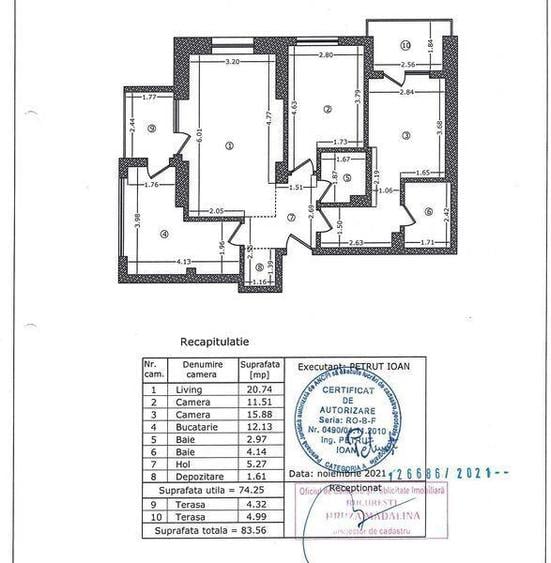 Inchiriere apartament 3 camere + 2 parcari subteran Granvia Lujerului - 1