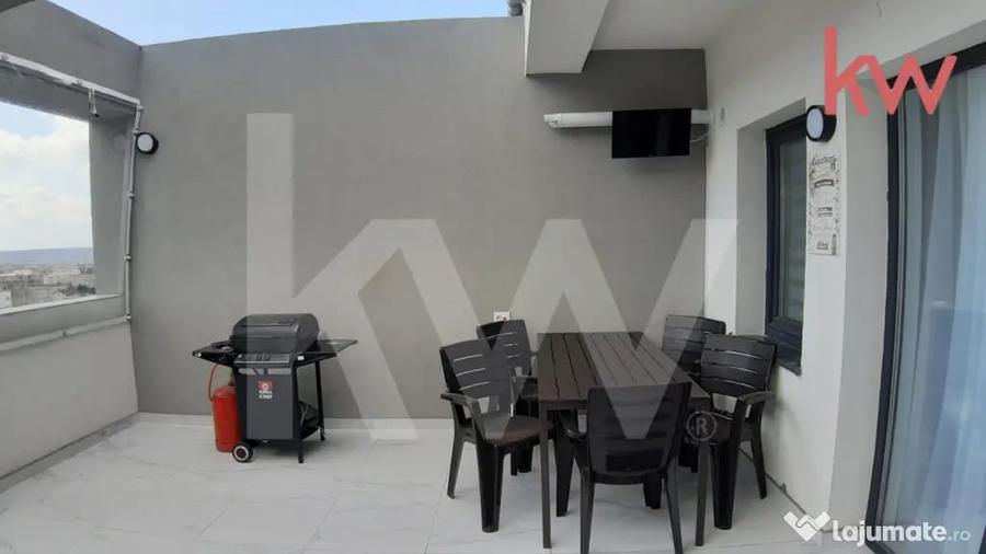 Apartament cu 2 camere decomandat, mobilat în Calea București