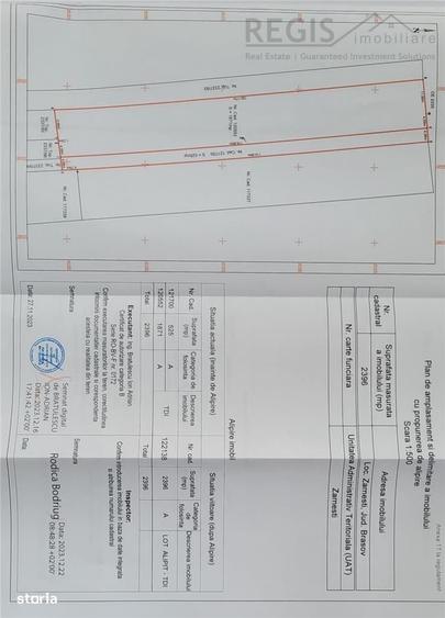 Teren constructii, 2396mp, front 19ml-Zarnesti - 4