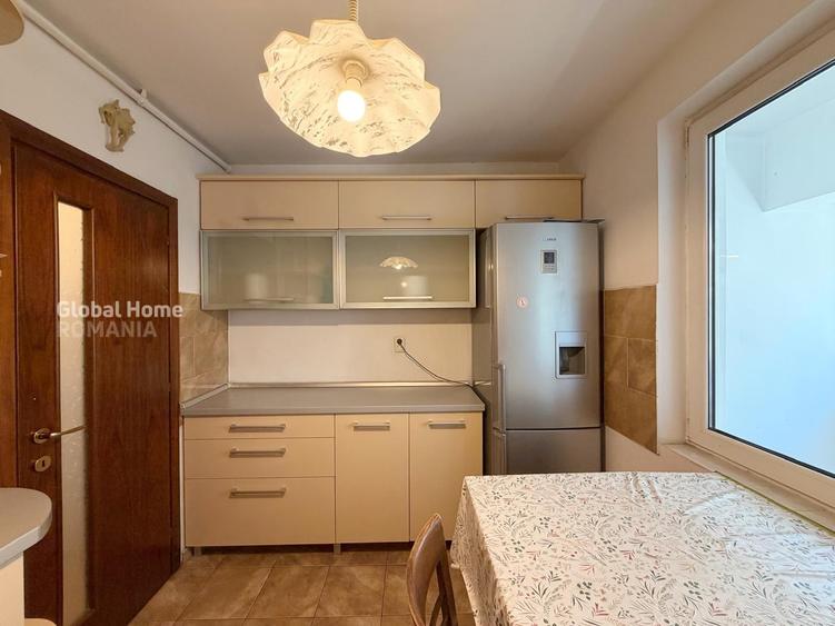 Apartament cu 3 camere decomandat, mobilat în Universitate