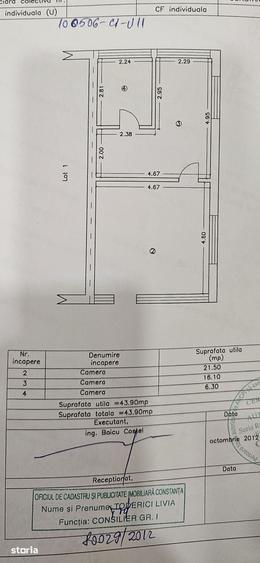 Apartament cu 2 camere în Sud