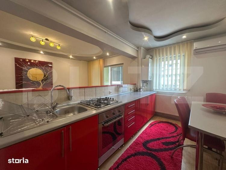 Apartament cu 3 camere decomandat în Deve