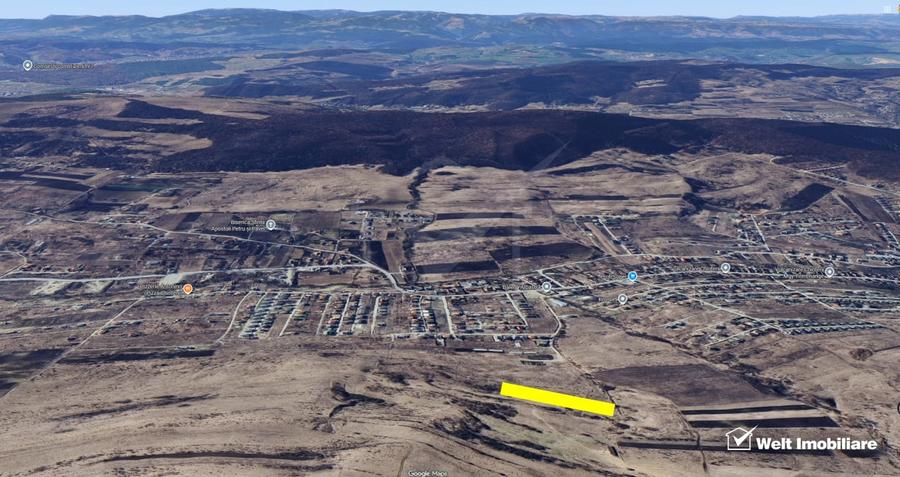 Teren agricol intravilan de 8700 mp, în Chinteni