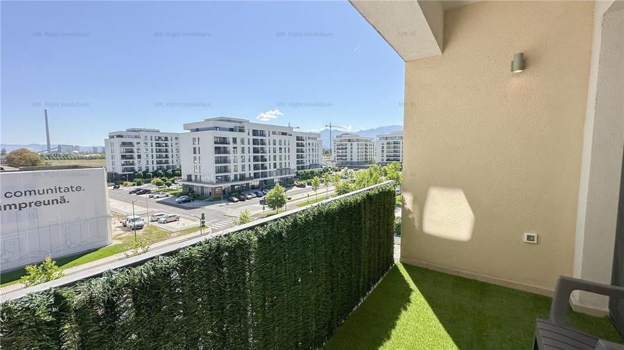 Apartament cu 2 camere decomandat, mobilat în Tractorul
